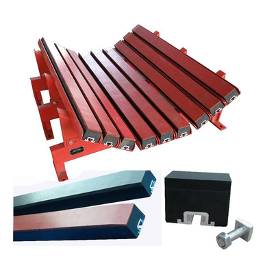 Hỗ trợ con lăn băng tải Thanh trượt giường tác động Thanh tác động 3 chân Hỗ trợ 4 chân