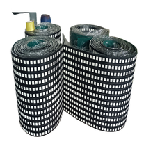 Ceramic conveyor pulley Lagging For Wear Kháng mòn 12mm 15mm Cold Bonding