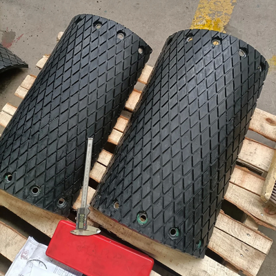 10m conveyor pulley lagging với độ bền kéo dài và chống nhiệt độ -40-80C