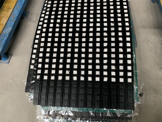 Băng tải trống Ròng rọc gốm Lagging 12mm dày 15mm Ròng rọc gốm cao su dài 10m Lagging