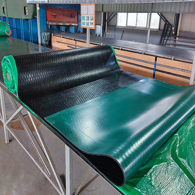 Ròng rọc băng tải cao su kim cương chống mài mòn cao cho ngành khai thác mỏ