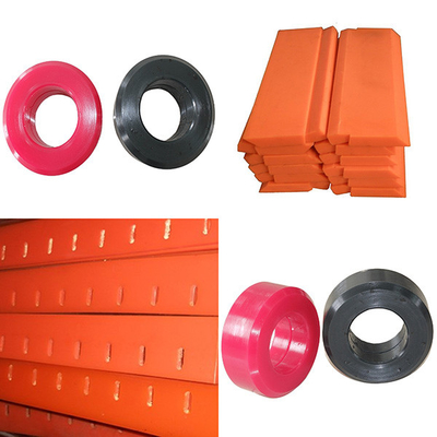Pu Coated Wheel Casting Tấm mài mòn Polyurethane Lưỡi cày Polyurethane cho máy kéo
