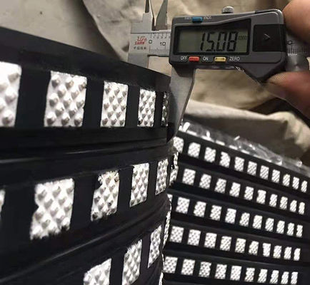 12mm 15mm conveyor trống pulley gốm Lagging