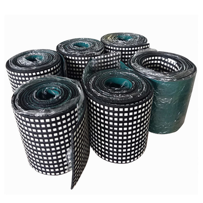 Băng tải trống Ròng rọc gốm Lagging 12mm dày 15mm Ròng rọc gốm cao su dài 10m Lagging