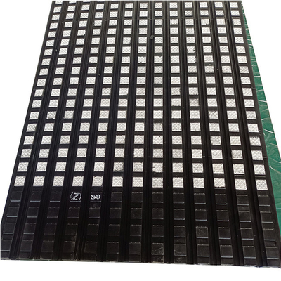 Băng tải dày 12 mm Trống kim cương Ròng rọc gốm Lagging Lining