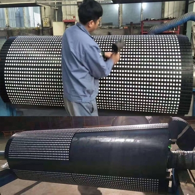 Cn lớp liên kết ròng rọc cao su gốm Lagging cho hệ thống băng tải