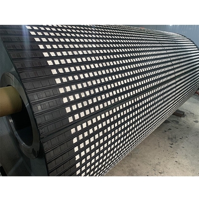 Gạch gốm Dimple được nhúng trong độ trễ cao su cho ròng rọc băng tải Chiều rộng 500mm