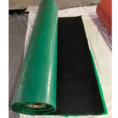 Lớp Cn Backed Plain Pulley Băng tải lót cao su Lagging Lagging