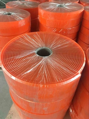 Băng tải 70A 80A Tấm ốp chân tường cao su Polyurethane Urethane ốp chân tường