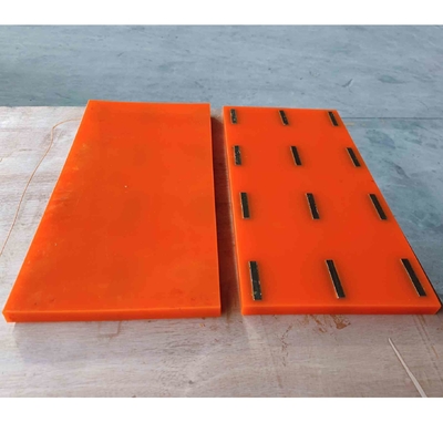 Bảng tấm lót polyurethane từ tính cho conveyor chute, hopper