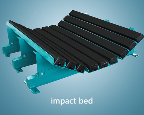 Uhmwpe Chống mài mòn Băng tải Tác động Giường Tác động Giá đỡ cho Băng tải