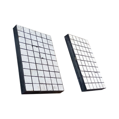 Lớp lót mài mòn gốm 92% 95% Alumina cho hệ thống băng tải