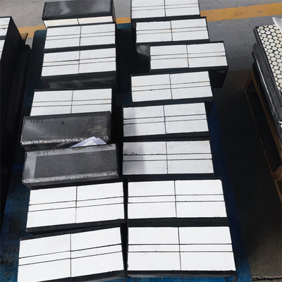 Công nghiệp khai thác mỏ 99% Alumina ZTA Ceramic Wear Liner Chống mài mòn