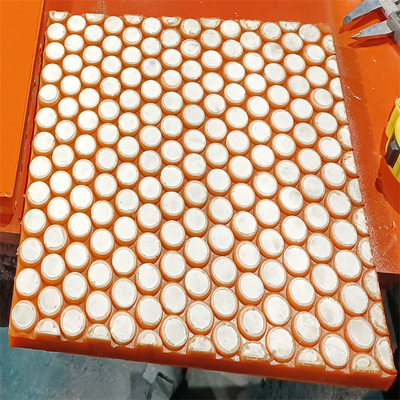 Lớp lót máng gốm công nghiệp Lớp lót nam châm Polyurethane PU