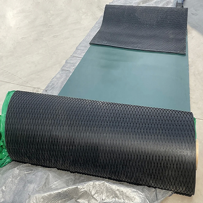 Durable cao su Lagging cho độ dày conveyor pulley Lagging với độ bền 12mm