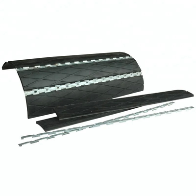 Slide thay thế cao su pulley tụt Lớp hàn tụt cho conveyor pulley