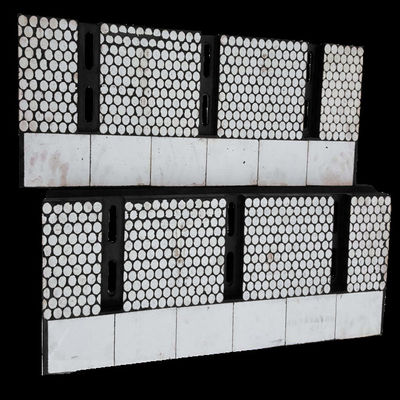 Băng tải lót gốm lót cao su gốm công nghiệp